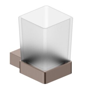 Monza Tumbler Holder Brushed Bronze